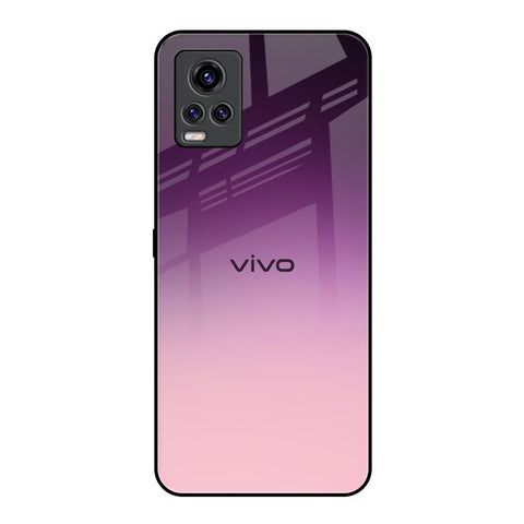 Purple Gradient Glossy case for Vivo V20 Pro