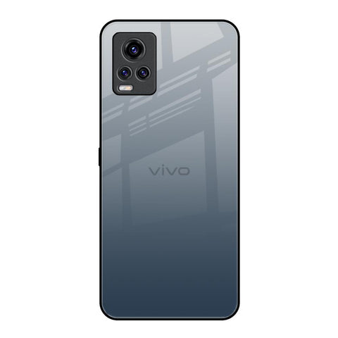 Smokey Grey Color Glossy Case For Vivo V20 Pro
