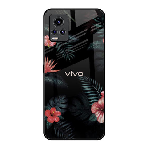 Tropical Art Flower Glossy Case for Vivo V20 Pro