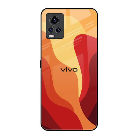 Magma Color Pattern Glossy Case for Vivo V20 Pro