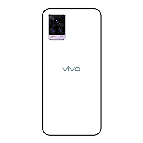 Arctic White Glossy Case for Vivo V20 Pro