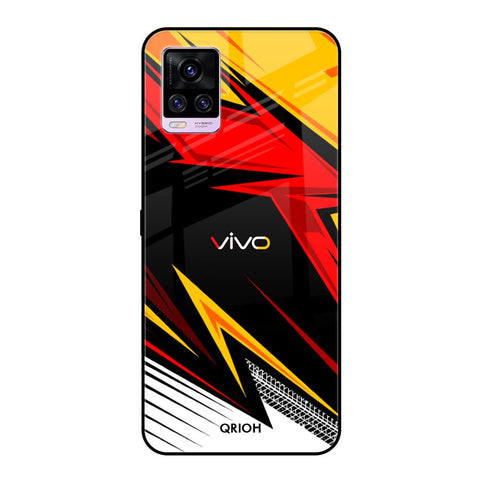 Race Jersey Pattern Glossy Case For Vivo V20 Pro