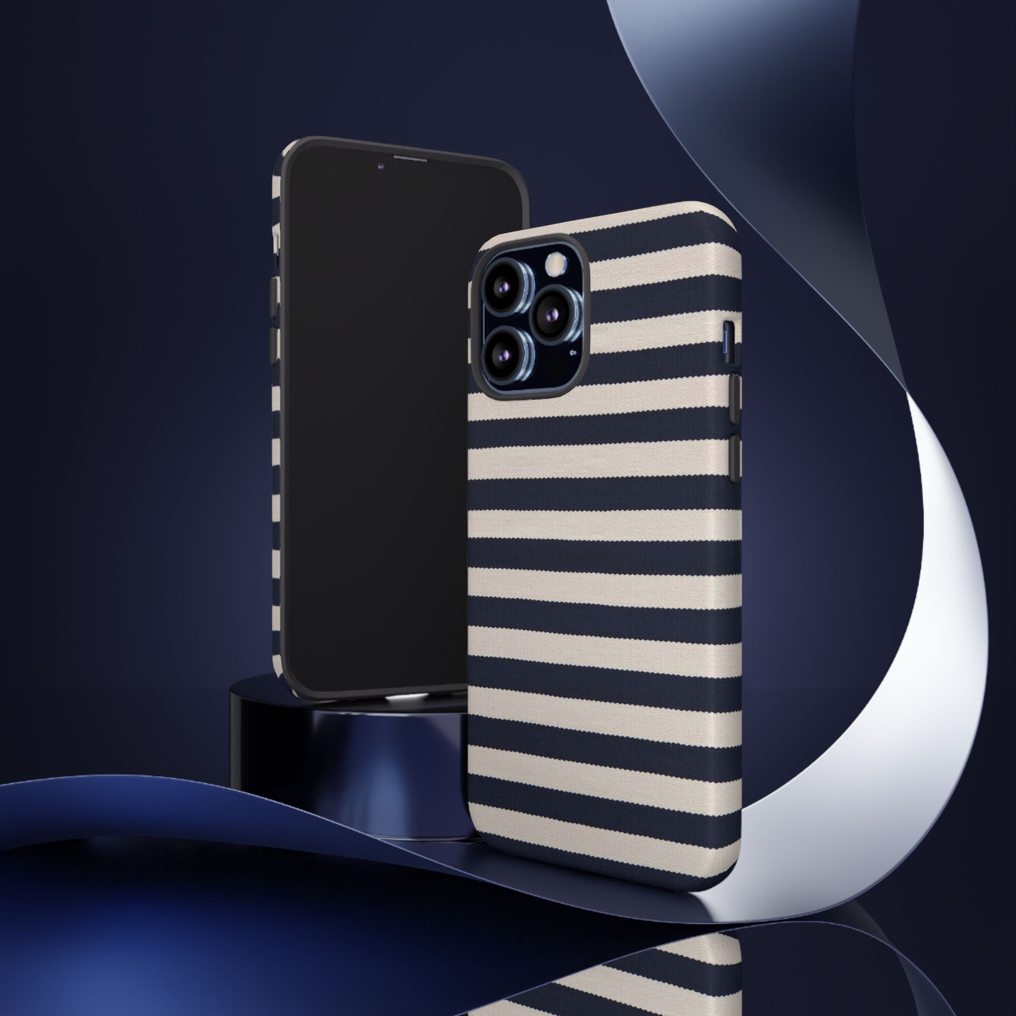Sailor Stripes Premium Tough Shining Phone Case (Double Layer) Available For All iPhone Models