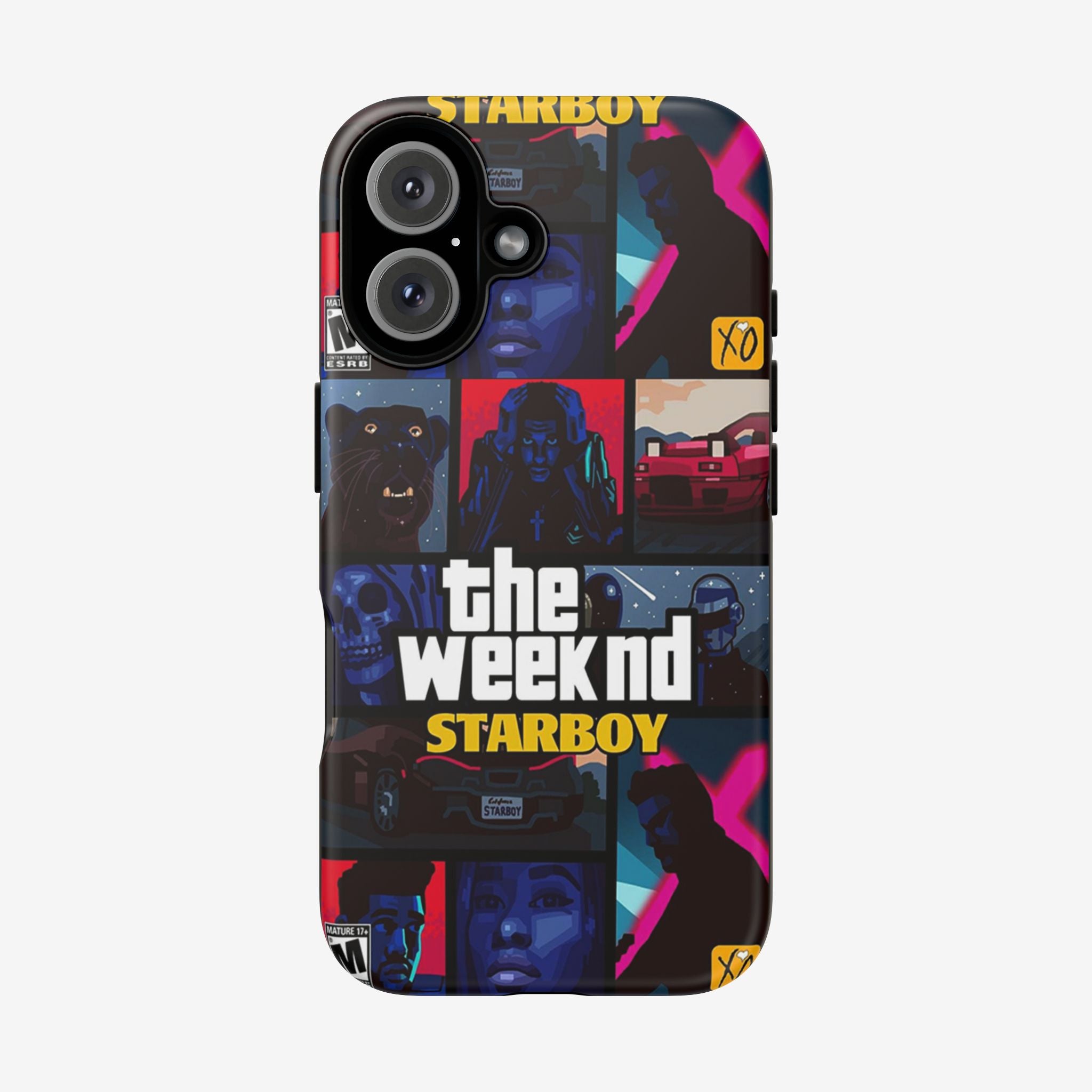 Neon Night Collage Tough Case  Available For All iPhone Models