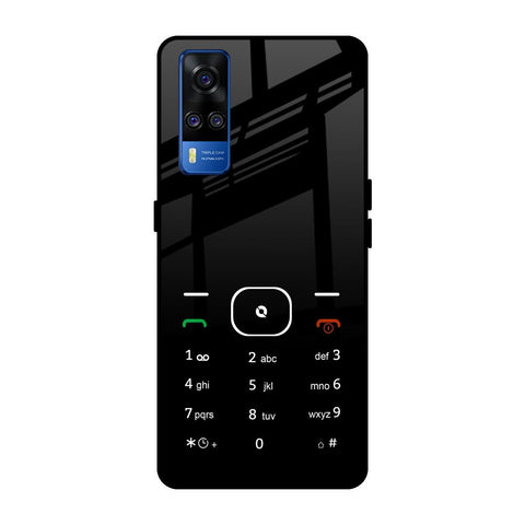 Classic Keypad Pattern Glossy Case for Vivo Y51 2020