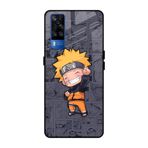 Orange Chubby Glossy Case for Vivo Y51 2020