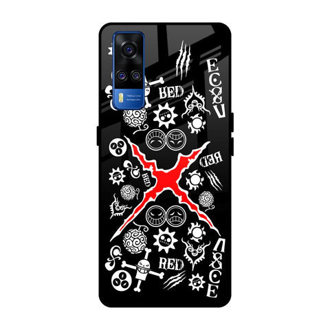 Red Zone Glossy Case for Vivo Y51 2020