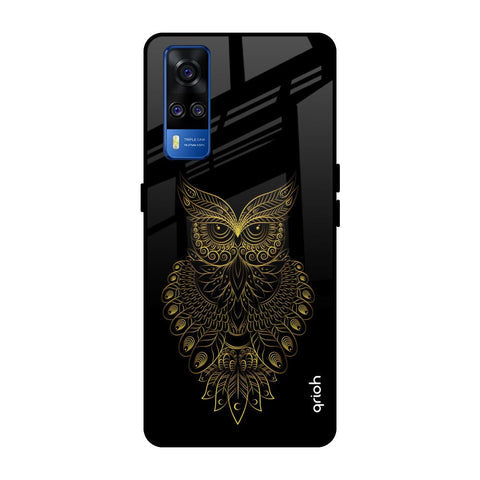 Golden Owl Glossy Case for Vivo Y51 2020