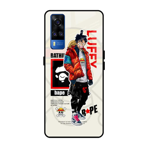 Bape Luffy Glossy Case for Vivo Y51 2020