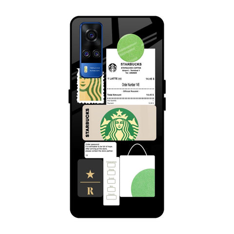 Coffee Latte Glossy Case for Vivo Y51 2020