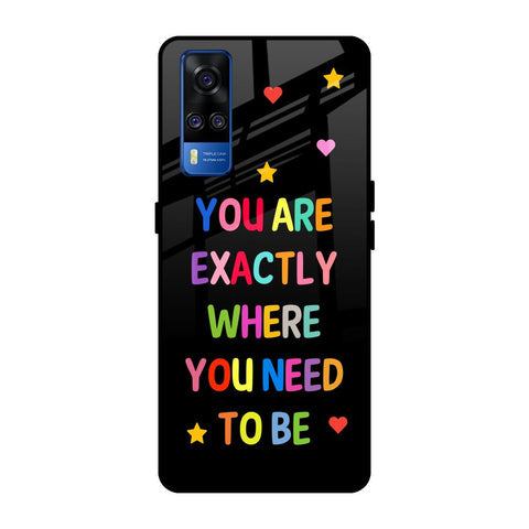 Magical Words Glossy Case for Vivo Y51 2020