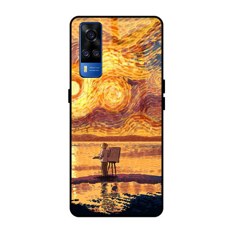 Sunset Vincent Glossy Case for Vivo Y51 2020