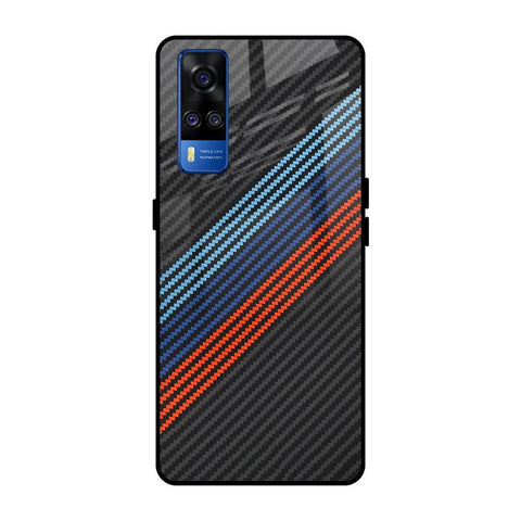 Carbon Inspired Glossy Case for Vivo Y51 2020