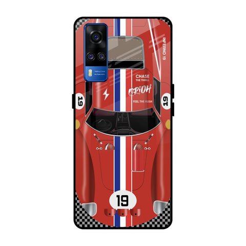 Racing Vintage Glossy Case for Vivo Y51 2020