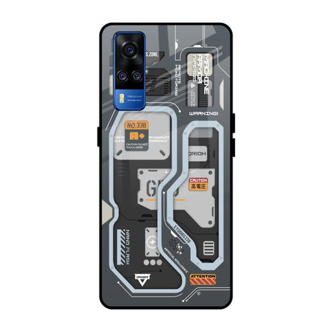 Retro Futuristic Glossy Case for Vivo Y51 2020