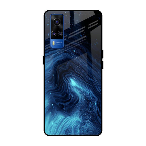 Dazzling Ocean Gradient Glossy Case For Vivo Y51 2020