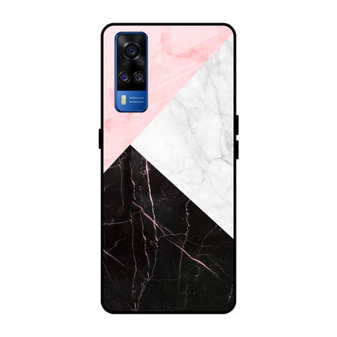 Marble Collage Art Glossy Case For Vivo Y51 2020