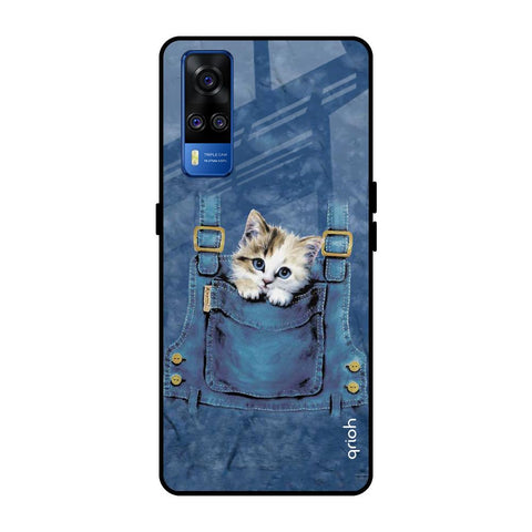 Kitty In Pocket Glossy Case For Vivo Y51 2020