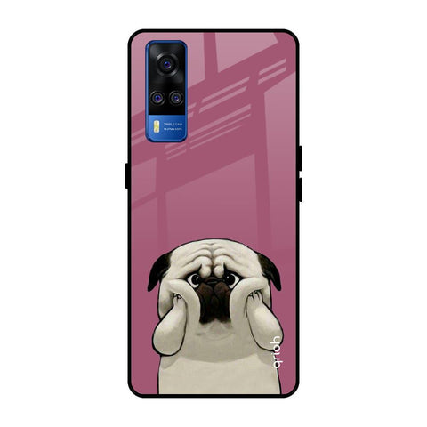 Funny Pug Face Glossy Case For Vivo Y51 2020