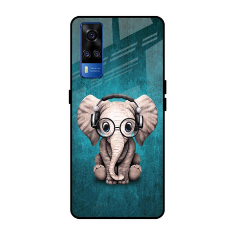 Adorable Baby Elephant Glossy Case For Vivo Y51 2020