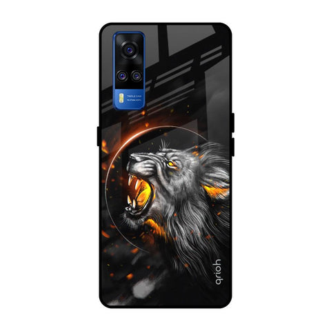 Aggressive Lion Glossy Case for Vivo Y51 2020