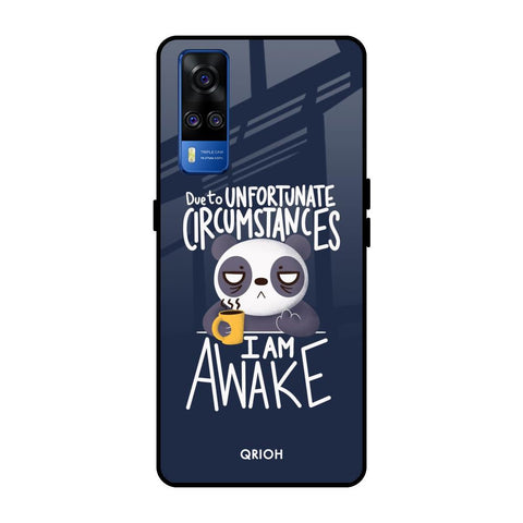 Struggling Panda Glossy Case for Vivo Y51 2020