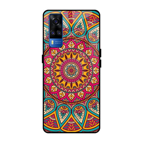 Elegant Mandala Glossy Case for Vivo Y51 2020