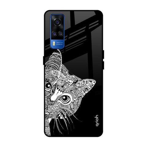 Kitten Mandala Glossy Case for Vivo Y51 2020