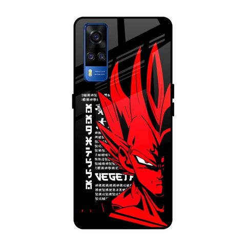 Red Vegeta Glossy Case for Vivo Y51 2020