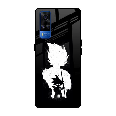 Monochrome Goku Glossy Case for Vivo Y51 2020