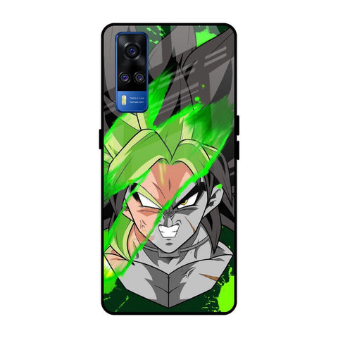 Anime Green Splash Glossy Case for Vivo Y51 2020