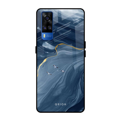 Deep Ocean Marble Glossy Case for Vivo Y51 2020