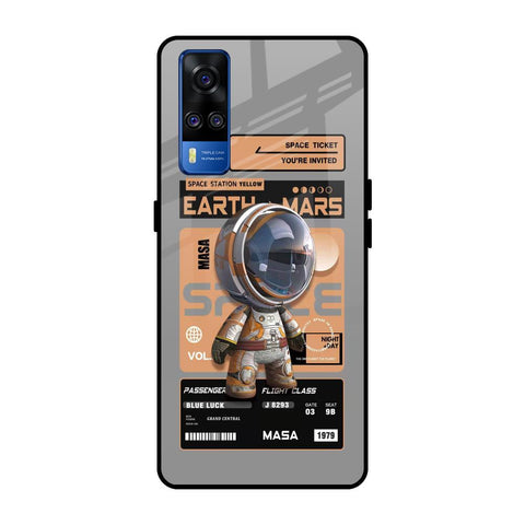 Space Ticket Glossy Case for Vivo Y51 2020