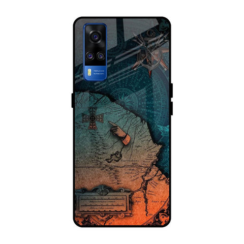 Geographical Map Glossy Case for Vivo Y51 2020