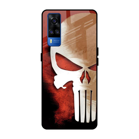 Red Skull Glossy Case for Vivo Y51 2020