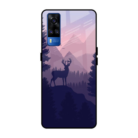 Deer In Night Glossy Case For Vivo Y51 2020