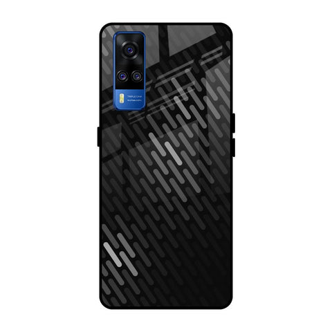 Dark Abstract Pattern Glossy Case For Vivo Y51 2020
