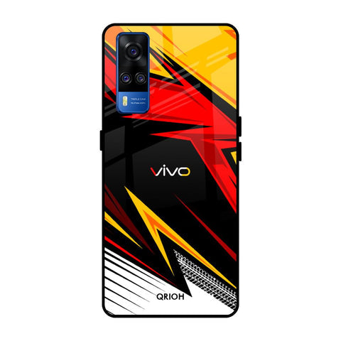 Race Jersey Pattern Glossy Case For Vivo Y51 2020