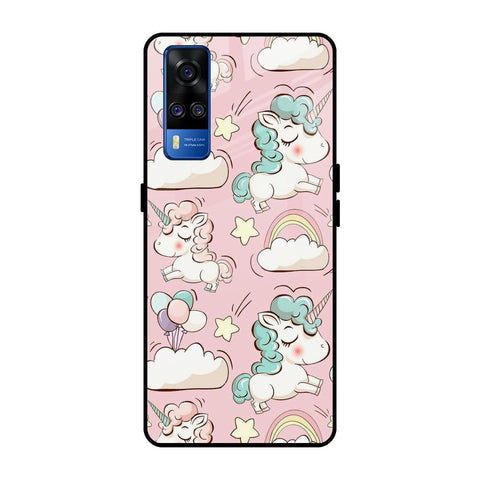 Balloon Unicorn Glossy case for Vivo Y51 2020