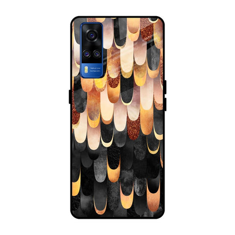 Bronze Abstract Glossy Case for Vivo Y51 2020