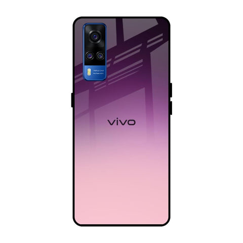 Purple Gradient Glossy case for Vivo Y51 2020