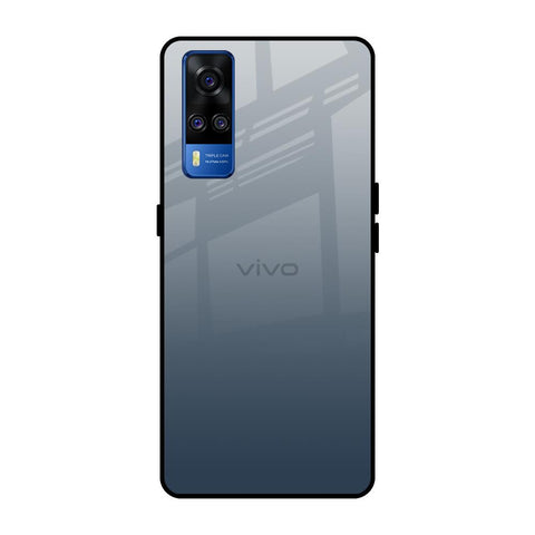 Smokey Grey Color Glossy Case For Vivo Y51 2020