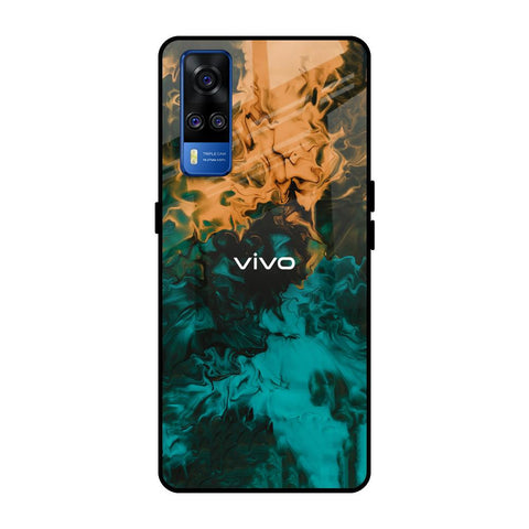 Watercolor Wave Glossy Case for Vivo Y51 2020