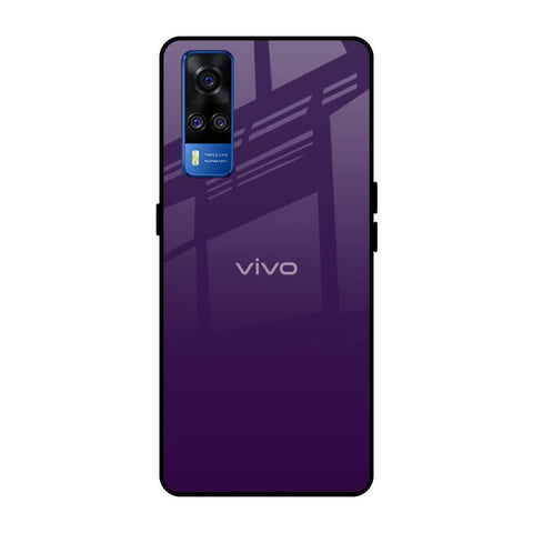 Dark Purple Glossy Case for Vivo Y51 2020