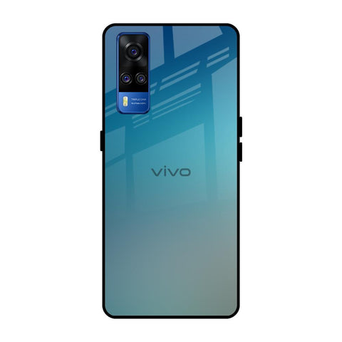 Sea Theme Gradient Glossy Case for Vivo Y51 2020