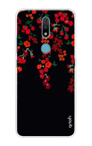 Floral Deco Soft Cover For Nokia 2.4