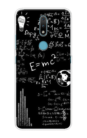 Equation Doodle Soft Cover for Nokia 2.4