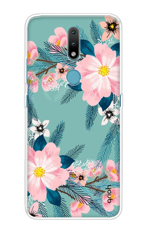 Wild flower Soft Cover for Nokia 2.4