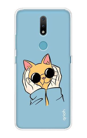 Attitude Cat Soft Cover for Nokia 2.4