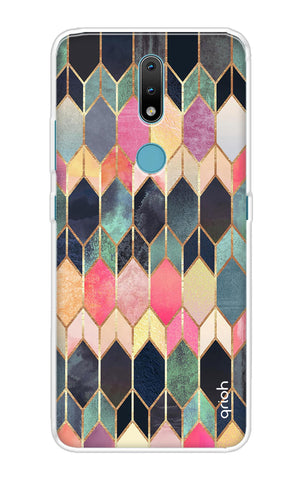 Shimmery Pattern Soft Cover for Nokia 2.4